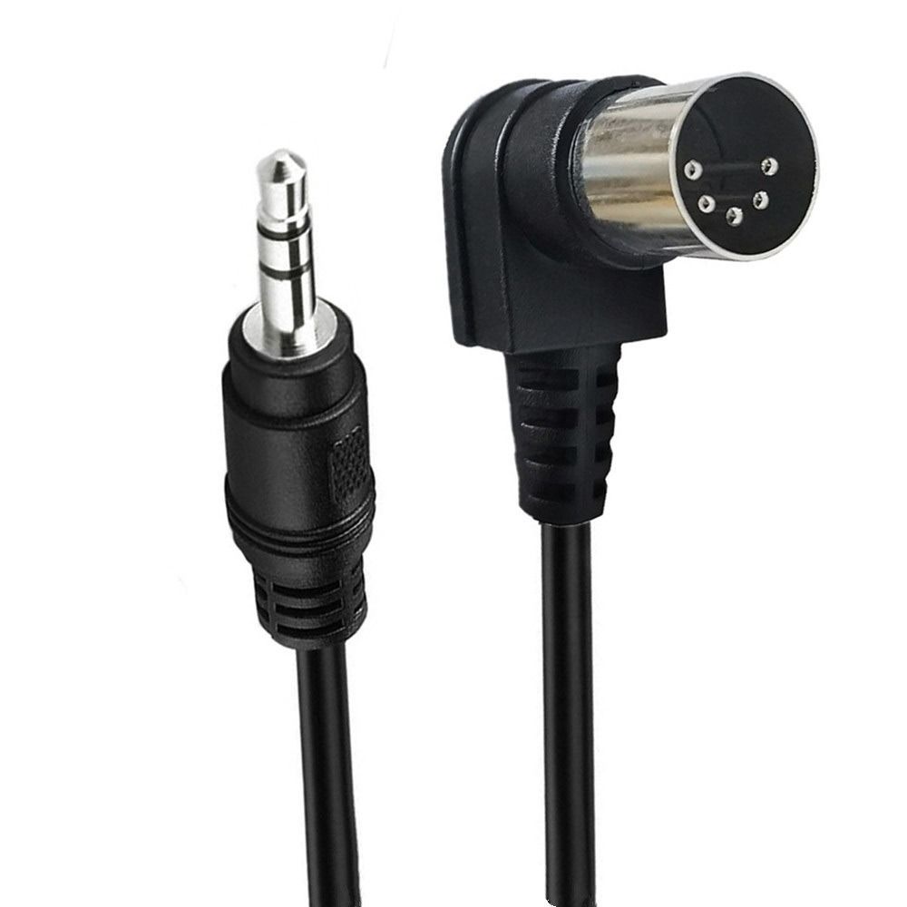 DC 3.5mm Synths Cable 5pin Audio Cable Accessories Stereo Male Jack Cable