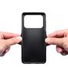 Popular Litchi Texture Leather Slim Case For iPhone 17 Air 16E 15 14 Plus 13 12 11 Pro Max Soft Frame Anti-Drop Shockproof Cover