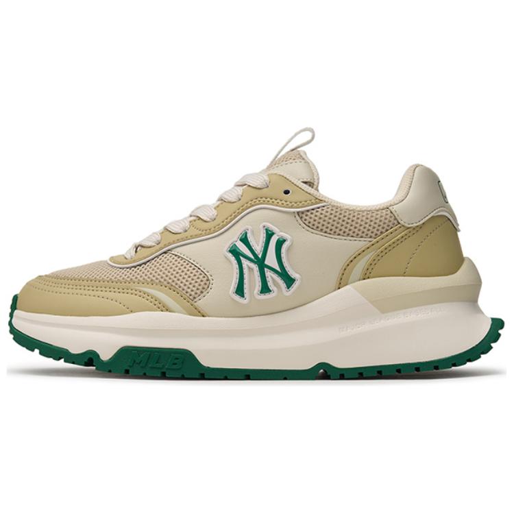 

MLB Chunky Runner Cushioning Wear-Resistant Low-Top Running Shoes Unisex Beige Yellow Sneakers 3ARNCRM4N-50BGS 38