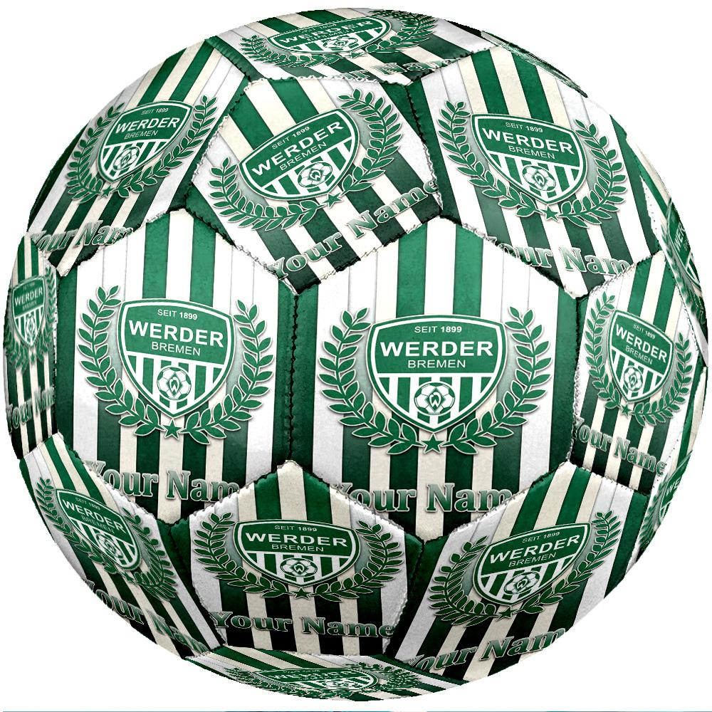 Werder Bremen FC Fashion Size 5 Football Wearproof Non‑Slip Soccer Ball For Sports Training Entertainment Use