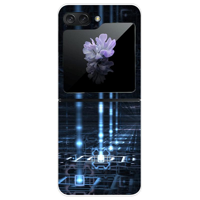 For Samsung Galaxy Z Flip7 ZFlip7 Case ZFlip 7 Hard PC Clear Phone Cover For Galaxy Z Flip 7 5G Transparent Shockproof Coque