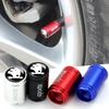 Car Wheel Stem Cover Tyre Valve Caps for Skoda Karoq Kamiq Octavia 2 A7 Yeti Superb Kodiak Fabia 2 Tour RS A5 Auto Accessories