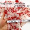 3M/5M Horrible Blood Stained Gauze Halloween Party Warning Tape Isolation Tapes Bloody Bandage Decor House Yard Decoration