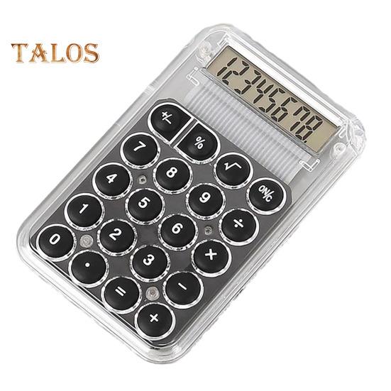 Mini Portable Calculator 8 Digit Large LCD Display Big Buttons Easy To Press Battery Powered Travel-friendly