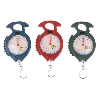 Portable Fish Shape Hanging 10Kg Hanging Scale Digital Scale Fishing Weights Pocket Scale Travel Weighting Luggage Scales
