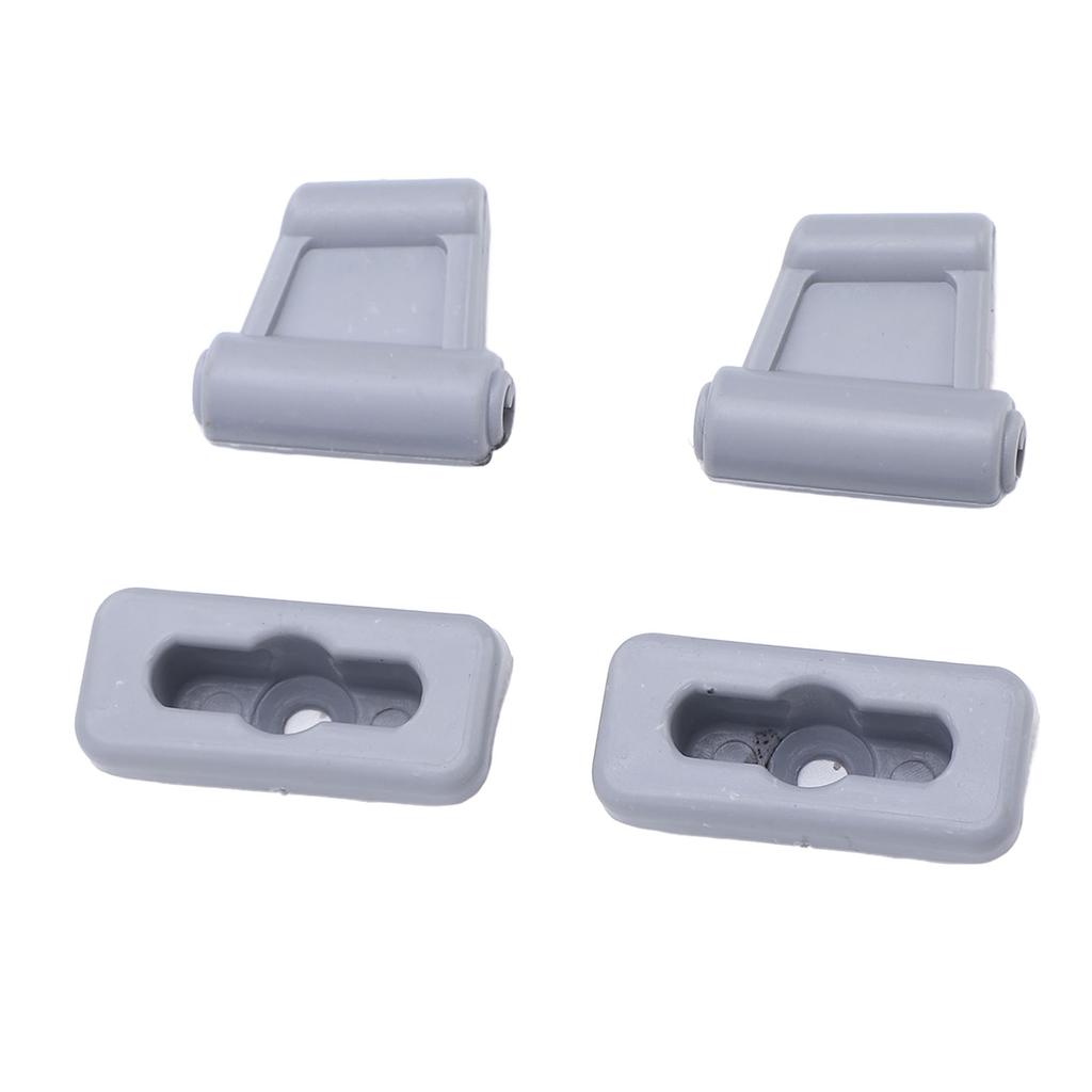 Sun Visor Clips Set VEP101693 High Strength Plastic Car Sun Visor Holder Clip for R107 1971 1989 Gray