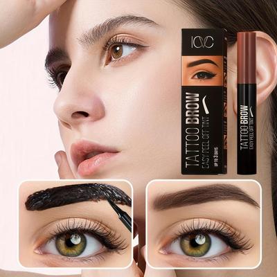 Tear-off Dyed Eyebrow Cream That Is Not Easy To Smudge, Thrush Eyebrow Cream, Brown Makeup Artist Eyebrow Pencil