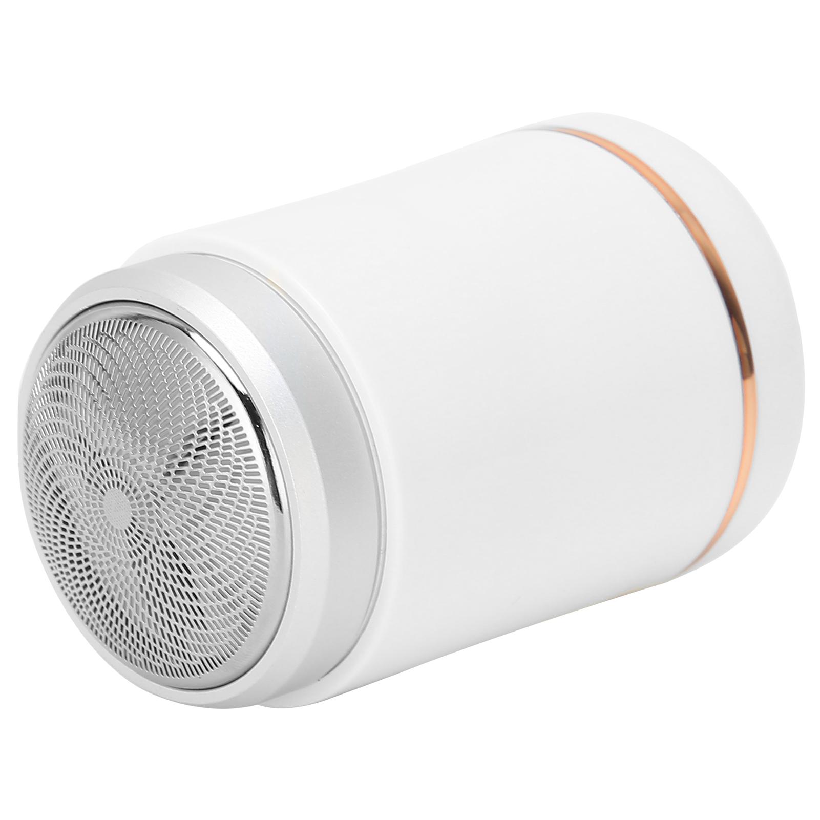 

Электробритва мужская USB перезаряжаемая с мощным мотором портативная дорожная бритва для бороды (белый)