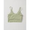 Daiso WoMens Sports Bra Top M L Green