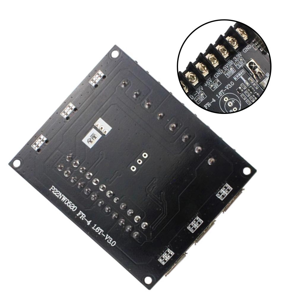 24-pin Distribution ATX Power Board Infrared Tester Function Tactile Switch 550000 Cycles Power Distribution Adapter