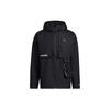 adidas X Transformers Co-Branded Solid Color Sports Long Sleeve Hooded Jacket Men Outerwear Black HM7464