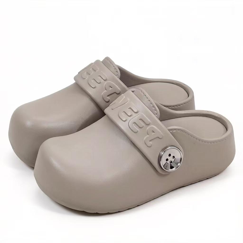

Women s EVA Thick Sole Birkenstock Shoes 2026 - Versatile, Non-Slip, Height Increasing, Closed Toe, Soft Sole Slippers for Home & Outdoor Wear. 40/41 хакі