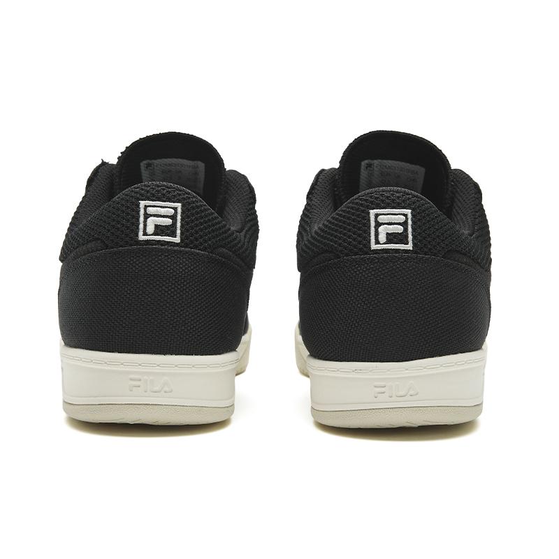 FILA SLANT SHOT Canvas Shoes Men's Low Top Black/Angora Brown F12M631301FBA