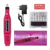 Electric Nail Drill Portable Pen-Style Nail File Mini Manicure Grinder Adjustable Speed Nail Buffer