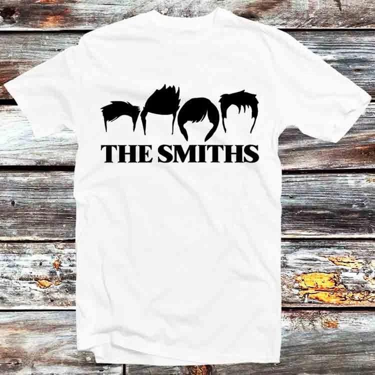 The Smiths Силуэт Рок-группа Постер Футболка B909 XL