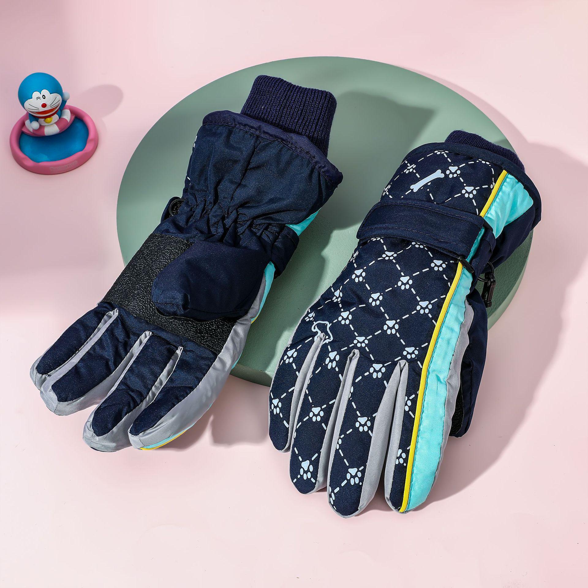 

Детские зимние лыжные перчатки, возраст 5-9 лет, теплый бархат, для мальчиков и девочек 5-9 years