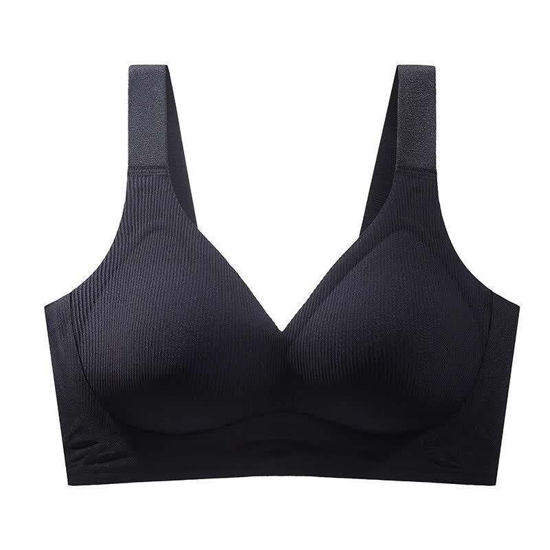 Langsha Women's Seamless Wireless Push-Up Bra