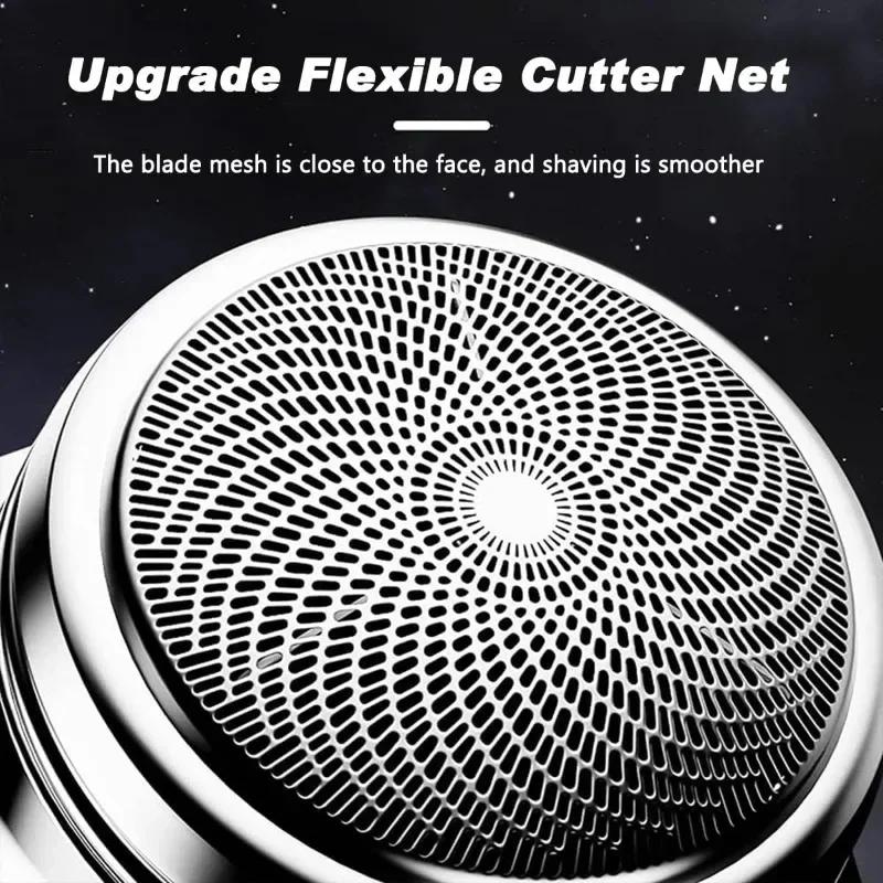 Portable Travel Shaver USB Charging LED Power Display Mini Waterproof Men's Electric Shaver Foot Hair Armpit Hair Remover