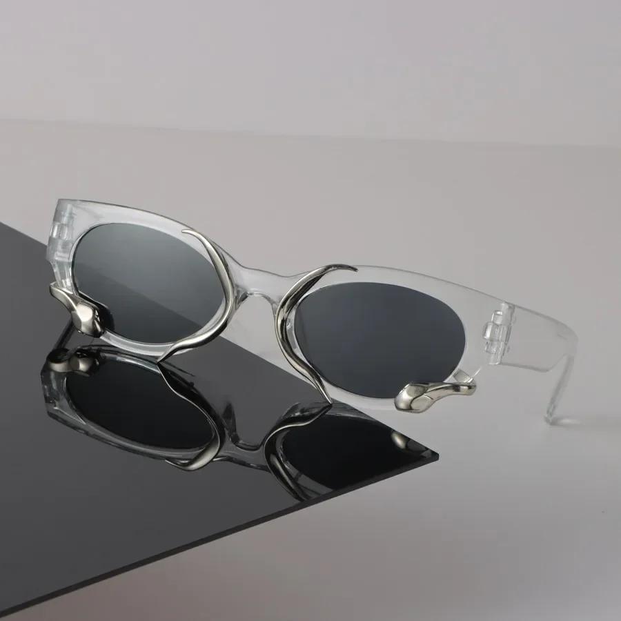 Vintage Sunglasses Women Men Brand Mirror Female Male Cool Stylish Colors Cat Eye Sun Glasses Designer