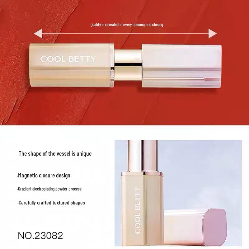 Pretty Girl Pink Mist Rose Velvet Matte Lipstick: High-End, Rich Color, Simple Fashion