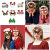 Reusable Plastic Glasses Holiday Celebration Eyewear For Costume Parties Group Photo Props