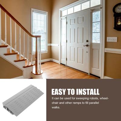 Durable Threshold Ramp Plastic Door Ramps Portable Doorway Strip  Atv Pickup Trucks