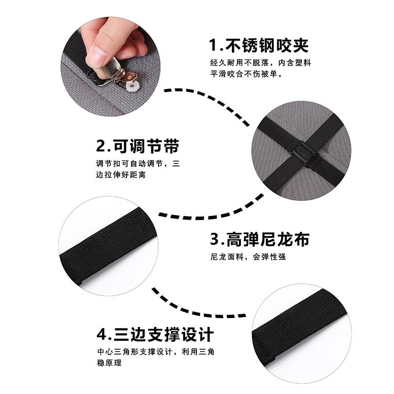 12 Clips Bed Sheet Holder Adjustable Elastic  Fixed Holder Mattress Clip Fasteners Cover Blankets Grippers Fixing Non-Slip Strap