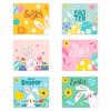 Pack Of 6 Easters Party Water Bottle Labels Party Favors Supplies Bag Sticker Festives Decal Holiday Craft Supplies