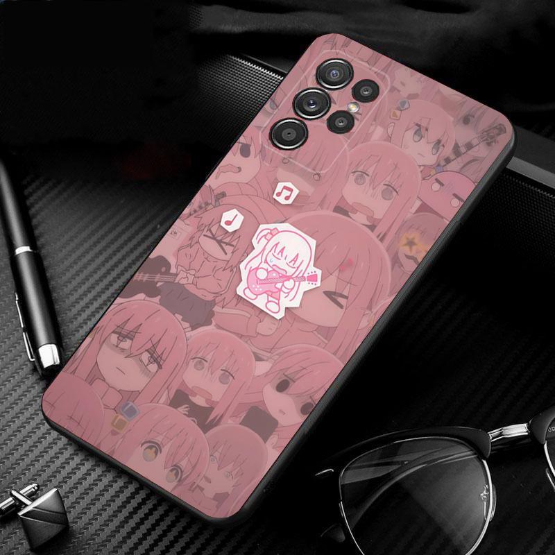 Handyhülle für Samsung Galaxy S26 S25 S24 S23 S22 S21 Ultra S24 S23 S22 S21 S25 Plus S24 FE Hitori Goto Anime BOCCHI THE ROCK