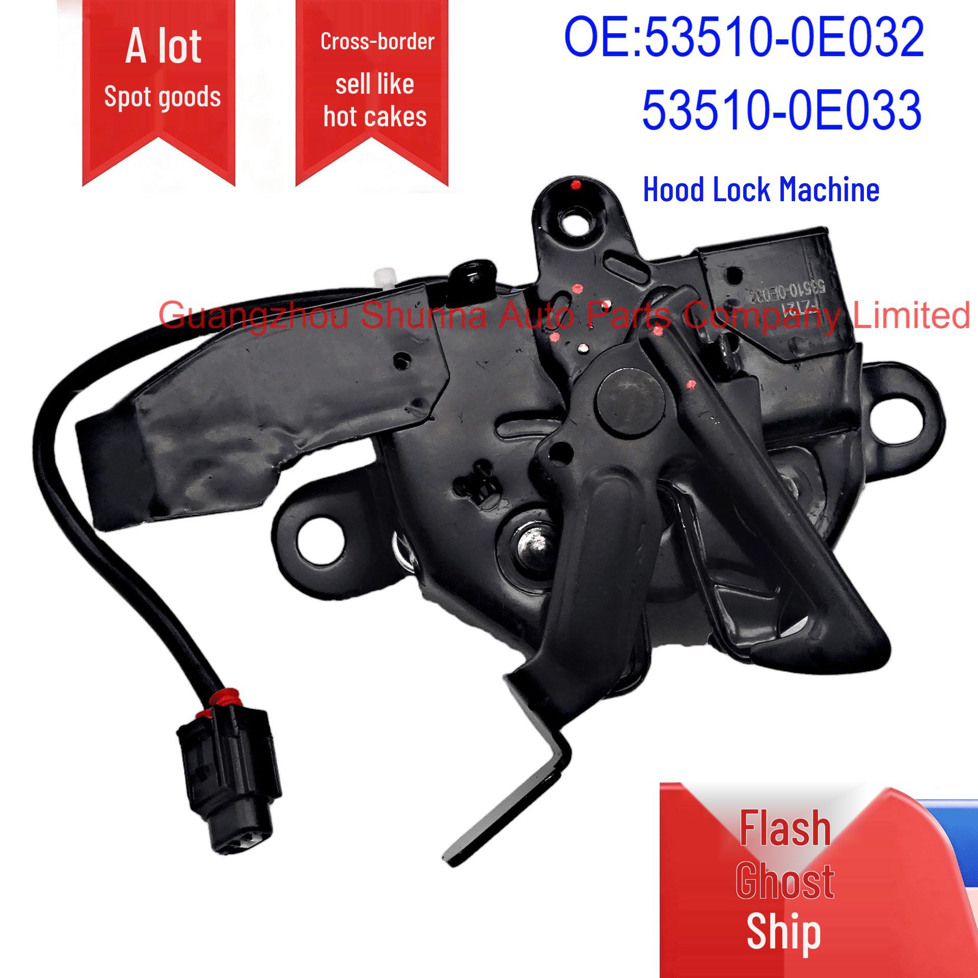 Toyota Highlander ASU40/GSU45 Hood Lock Actuator (2009) - Part #53510-0E032/0E033 GZSN