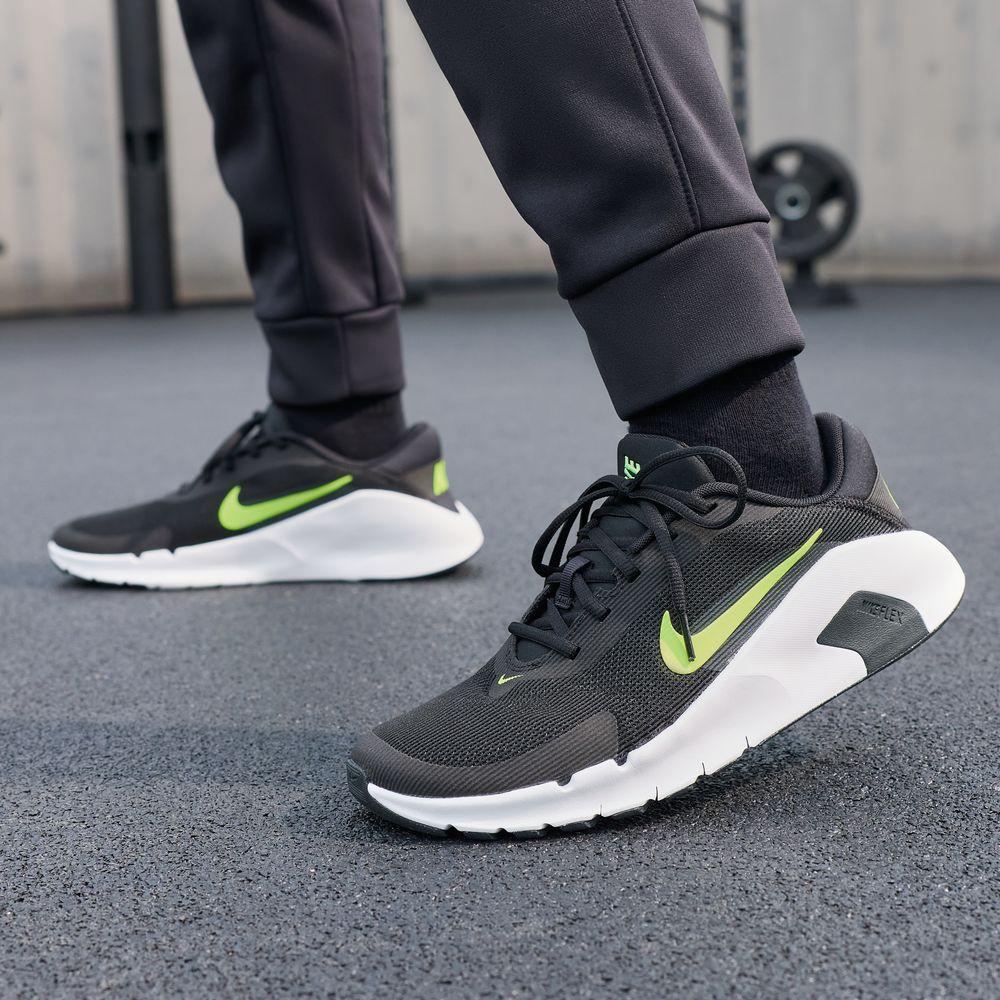 Nike Flex Train Black Summit White Volt Ice 44