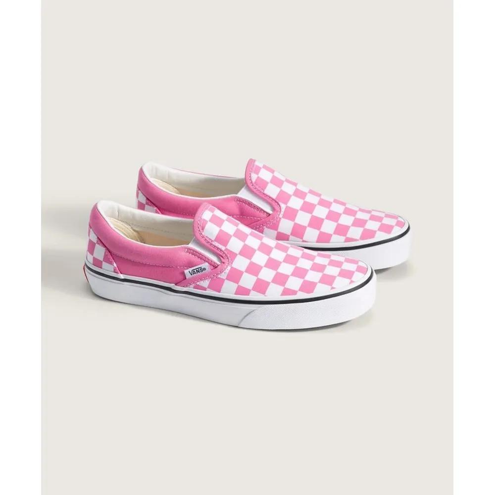 Vans Classic Slip-On Color Theory Checkerboard Pink Fizz VN000D6YFRQ1 Sneakers 245