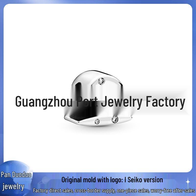 Panjia Versilberte Sternbild-Perlenanhänger für DIY-Zubehör