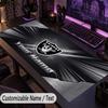 Tappetino per Mouse Grande Las Vegas Raiders Testo Nome Personalizzato Tappetino da Scrivania Personalizzato Tappetino da Gioco Antiscivolo