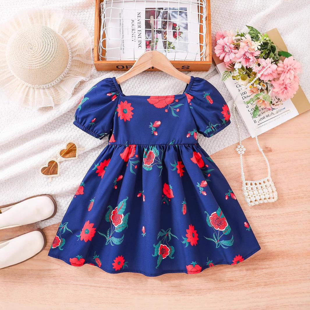 

Модное платье для девочек, летнее детское милое платье принцессы-суперфеи 130cm