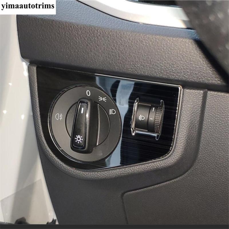 Rám dekorativního tlačítka spínače světla ABS / Nerezová ocel Interiérové doplňky Pro VW Volkswagen Polo -