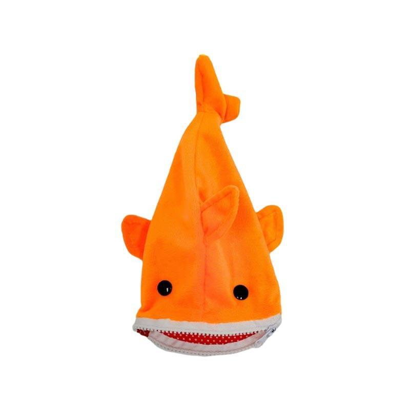 Cute Cartoon Shark Plush Pencil Case Lovely Animal Pen Bag Large Capacity Stationery Storage Pouch For Student School Supplies