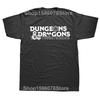Summer Dungeon And Dragon Game Fans Men Women's T Shirt Outfits Vintage Tee Shirt T-Shirts 100% Cotton Printed Clothing