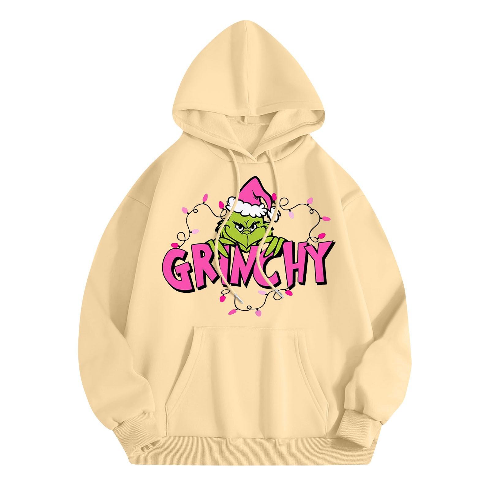 Женская модная легкая толстовка с длинными рукавами и карманами с принтом регби — фото 4