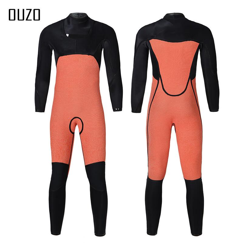 OUZO Men's 5/3mm Long Sleeve Wetsuit