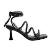 Womens/Ladies Square Toe Court Shoes