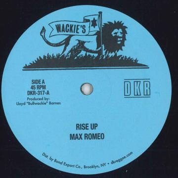 12-дюймовая пластинка MAX ROMEO TYRONE EVANS Rise Up Rise Up Lp Mix DKR317 WackiesDigikil 2026 US Reggae Ska Dub