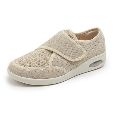2024 Neu Lässiger Luftkissen Weite Füße Geschwollene Schuhe Hallux valgus Verstellbar Weich Bequem Diabetikerschuhe Laufschuh
