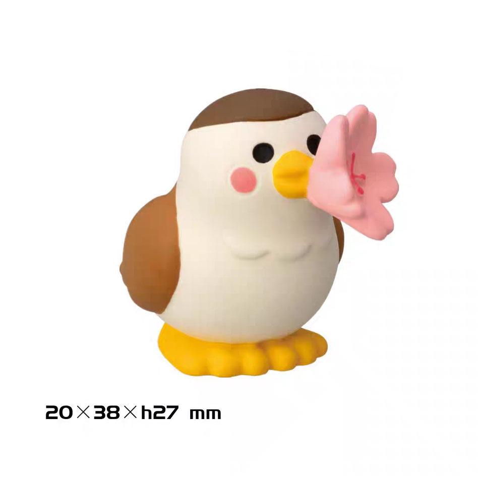 ZAKKA Handmade Japanese Cat Cherry Blossom Season DIY Resin Figurines Ornaments