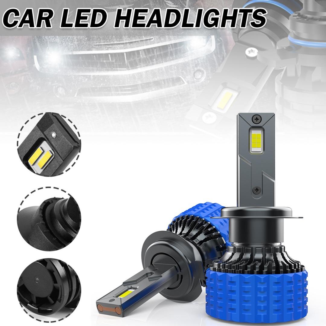 

PDTO 2 шт. H7 автомобильные светодиодные лампы CSP 20000LM 120 Вт свет 6000 К головная лампа