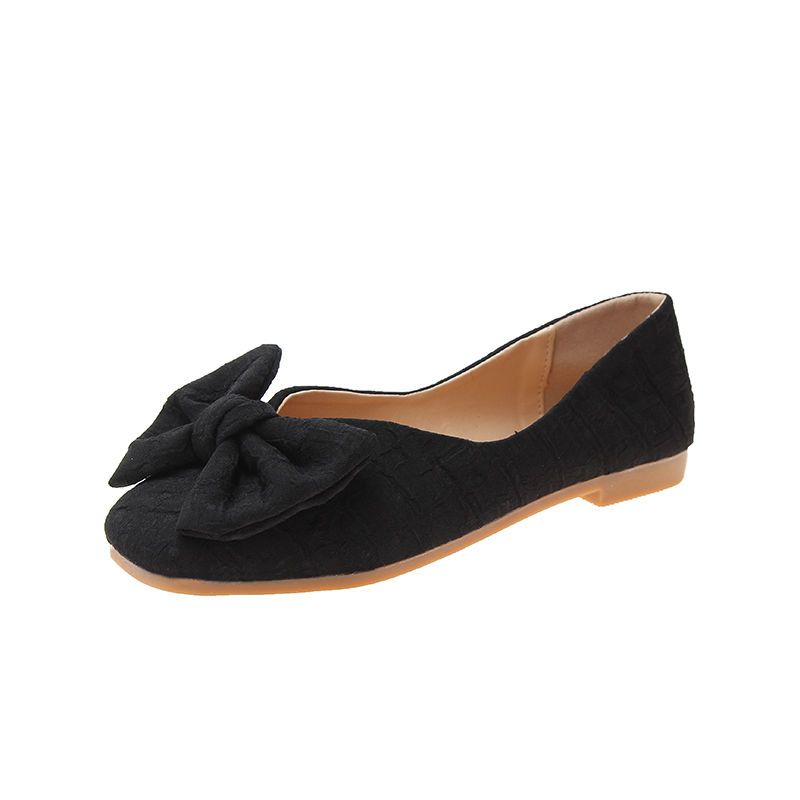 

Туфли женские 2024 с бантом, квадратный носок, женская летняя обувь, желтое элегантное платье, плоские туфли, стильные, шикарные, удобные 35