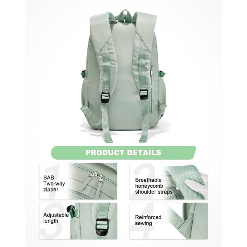 Sac à dos d'école pour femmes, hommes, sac d'école pour garçons et filles, sac à dos universitaire, sac à dos Brevite, sac à dos pour ordinateur portable