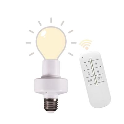 Lights Household Remote Controller Socket Smart Device Lamp Holder Timing Switch Lights Lamp Bases