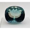 Certified Natural Teal Blue Tourmaline Cushion Cut 35+ Ct Stunning Gemstone