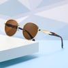5pcs Vintage Korean Round Frame Sunglasses Women Multicolored Trendy Fashion Male Female Eyewear UV400